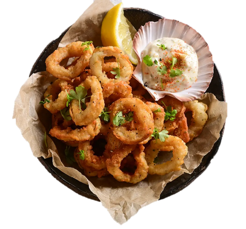 Frozen Breaded Spanish Calamari - Evergreen Seafood