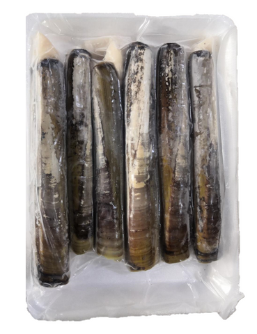 Frozen Scotland Razor Clams - Evergreen Seafood