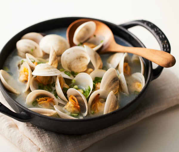 Live Korea Short-Neck Clams - Evergreen Seafood