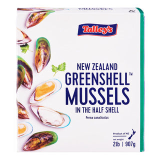 Frozen New Zealand Greenshell Mussels - Evergreen Seafood