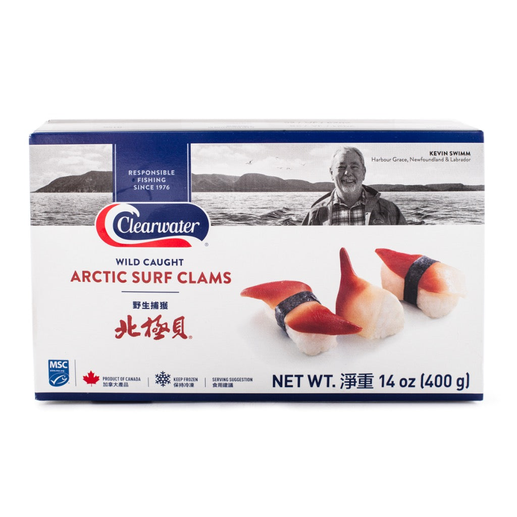 Frozen Arctic Surf Clams (Hokkigai) - Evergreen Seafood