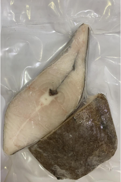 Wild Catch USA Halibut Steak - Evergreen Seafood